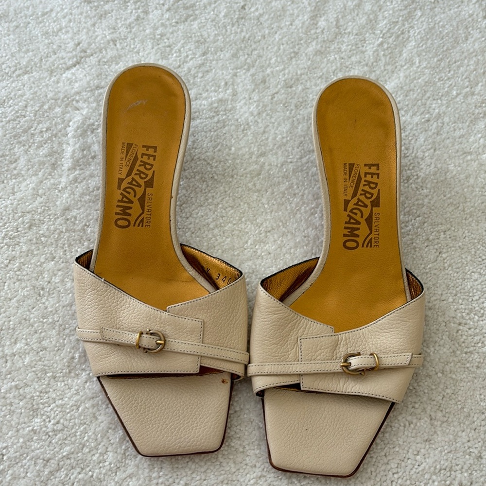 Ferragamo summer slides